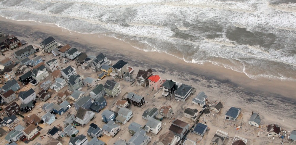 Houses on the New Jersey shore