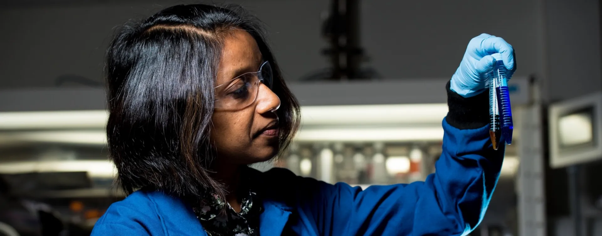 Woman in lab
