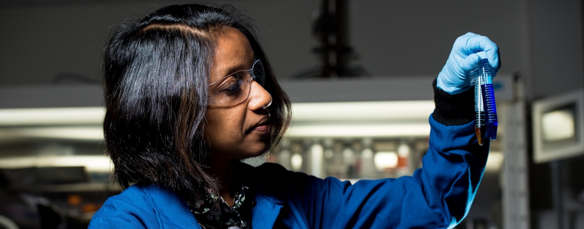 Woman in lab