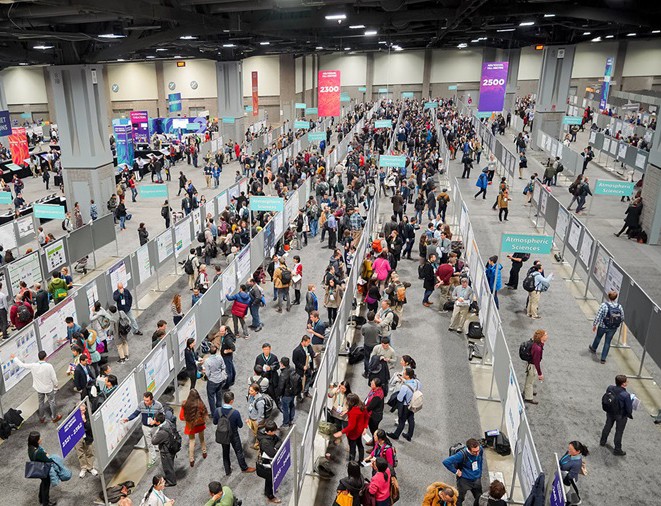 AGU Fall Meeting Poster Hall