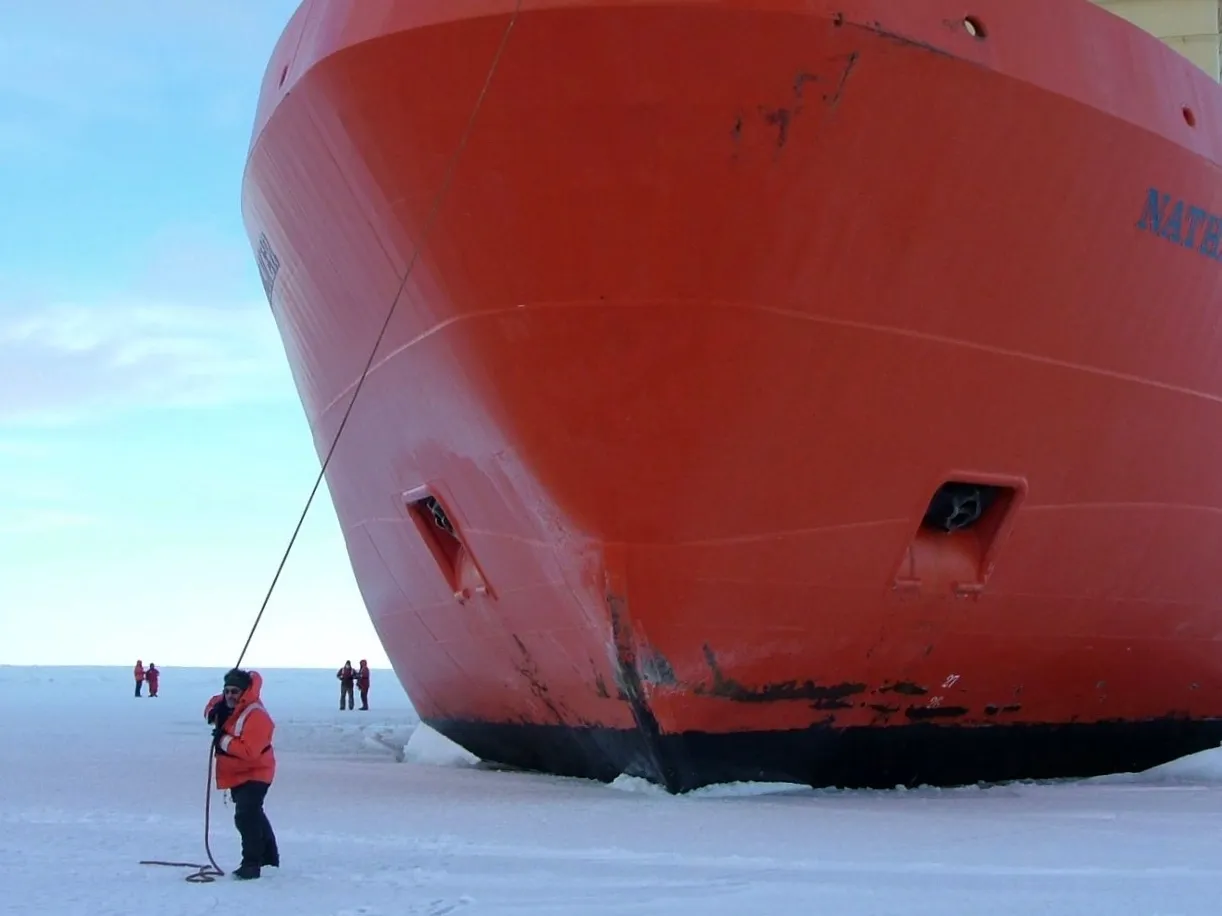 Nathaniel B. Palmer in Antarctica
